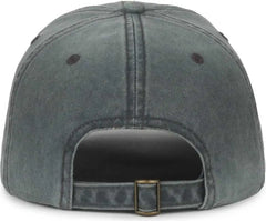 OC Sports WRA-120 Wranger Unstructured Washed Cap - Black - Black / OSFM