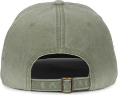OC Sports WRA-120 Wranger Unstructured Washed Cap - Olive - Olive / OSFM