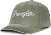 OC Sports WRA-120 Wranger Unstructured Washed Cap - Olive - Olive / OSFM