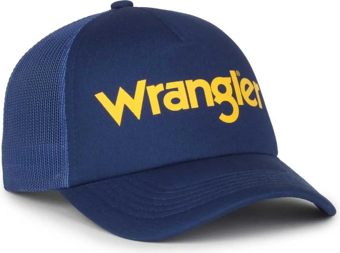 OC Sports WRA-121 Wranger High Crown Mesh Back Cap - Royal Royal - Royal / OSFM