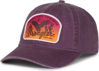OC Sports WRA-124 Wranger Unstructered Low Crown Cap - Burgundy - Burgundy / OSFM