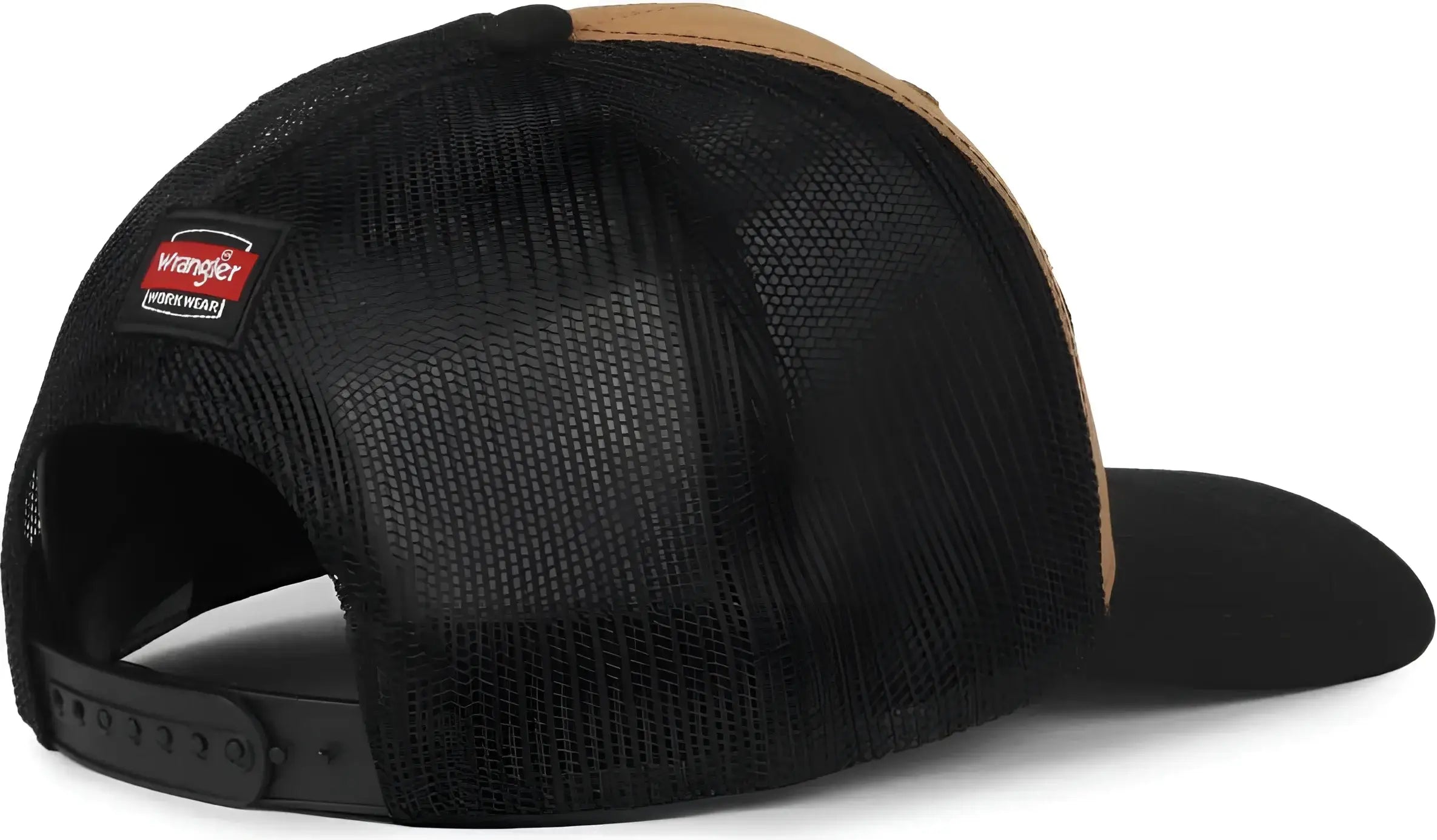 OC Sports WRA-201M Wranger Canvas Trucker Cap - Brown Black Black - Brown Black / OSFM