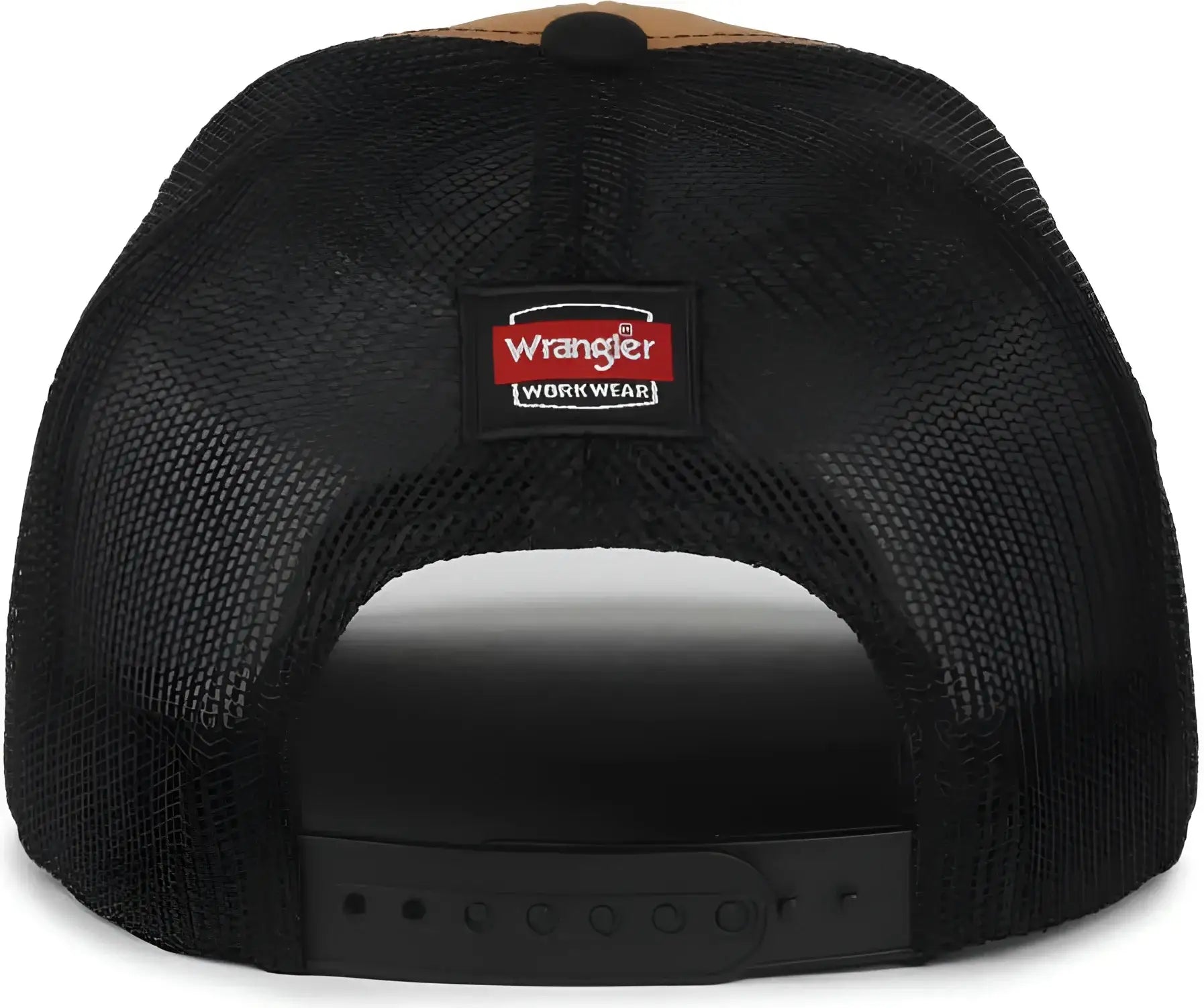 OC Sports WRA-201M Wranger Canvas Trucker Cap - Brown Black Black - Brown Black / OSFM