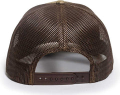 OC Sports OC771CAMO Adjustable Mesh Back Cap - Kryptek Highlander Brown | HIT a Double