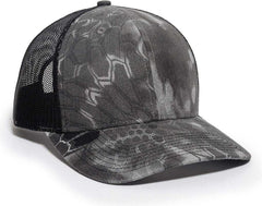 OC Sports OC771CAMO Adjustable Mesh Back Cap - Kryptek Raid Black | HIT a Double
