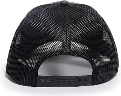 OC Sports OC771CAMO Adjustable Mesh Back Cap - Kryptek Raid Black | HIT a Double