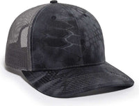 OC Sports OC771CAMO Adjustable Mesh Back Cap - Kryptek Typhon Charcoal | HIT a Double