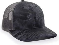 OC Sports OC771CAMO Adjustable Mesh Back Cap - Kryptek Typhon Charcoal | HIT a Double