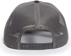 OC Sports OC771CAMO Adjustable Mesh Back Cap - Kryptek Typhon Charcoal | HIT a Double
