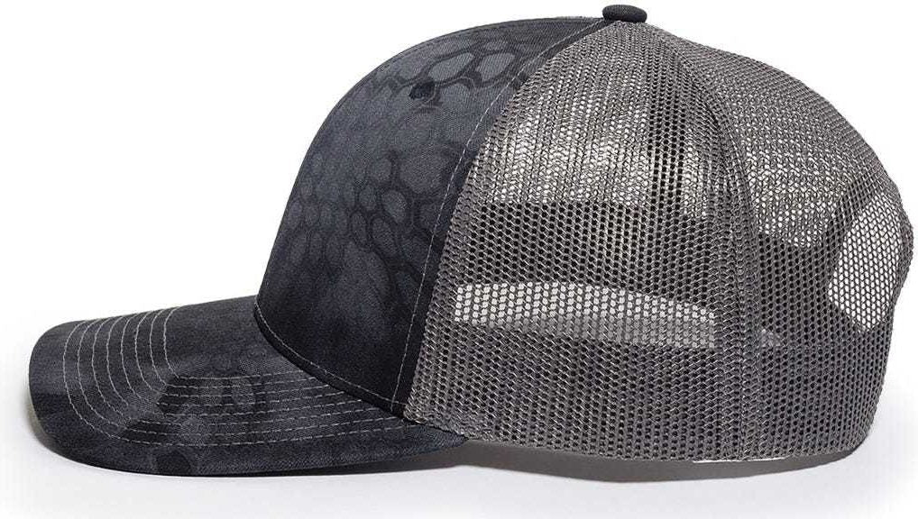 OC Sports OC771CAMO Adjustable Mesh Back Cap - Kryptek Typhon Charcoal | HIT a Double