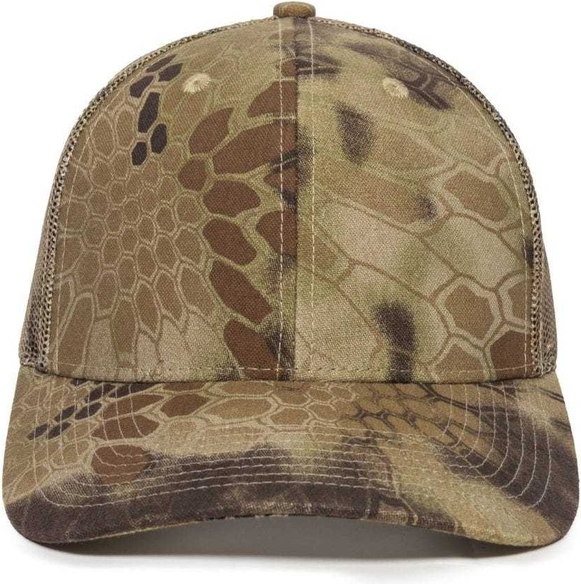 OC Sports OC771CAMO Adjustable Mesh Back Cap - Kryptek Highlander | HIT a Double