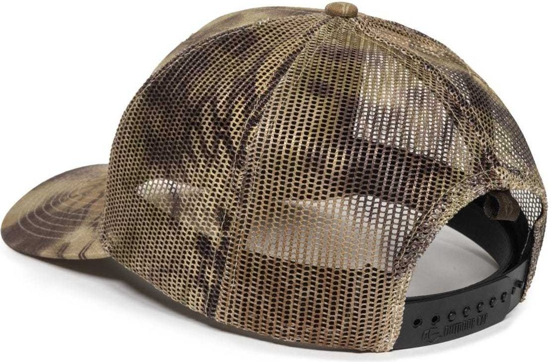 OC Sports OC771CAMO Adjustable Mesh Back Cap - Kryptek Highlander | HIT a Double