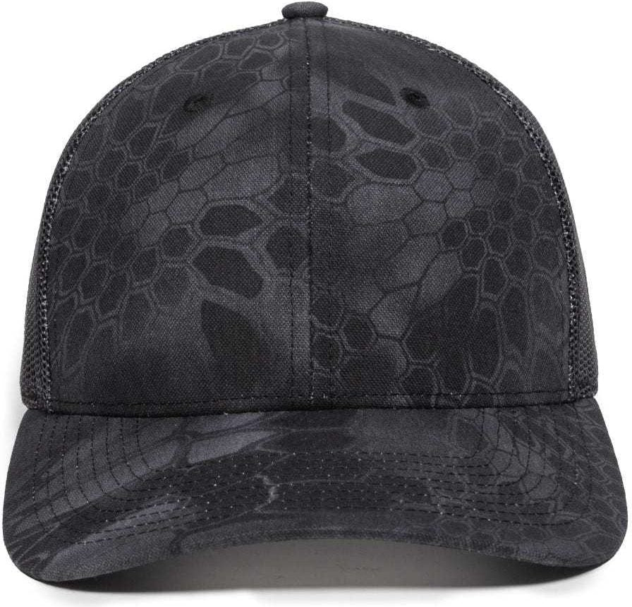 OC Sports OC771CAMO Adjustable Mesh Back Cap - Kryptek Typhon | HIT a Double