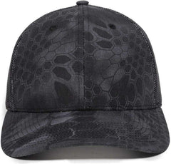 OC Sports OC771CAMO Adjustable Mesh Back Cap - Kryptek Typhon | HIT a Double