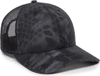 OC Sports OC771CAMO Adjustable Mesh Back Cap - Kryptek Typhon | HIT a Double