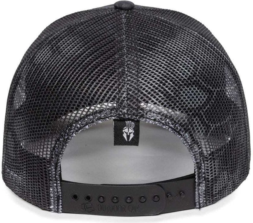 OC Sports OC771CAMO Adjustable Mesh Back Cap - Kryptek Typhon | HIT a Double