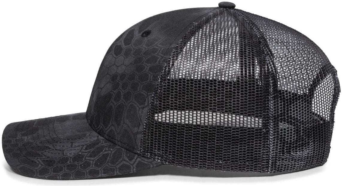 OC Sports OC771CAMO Adjustable Mesh Back Cap - Kryptek Typhon | HIT a Double