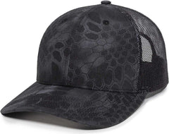 OC Sports OC771CAMO Adjustable Mesh Back Cap - Kryptek Typhon | HIT a Double