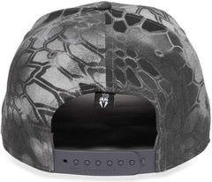 OC Sports OC871CAMO Premium Modern Solid Back Cap - Kryptek Raid | HIT a Double