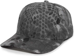 OC Sports OC871CAMO Premium Modern Solid Back Cap - Kryptek Raid | HIT a Double