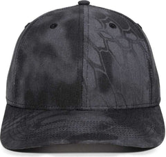 OC Sports OC871CAMO Premium Modern Solid Back Cap - Kryptek Typhon | HIT a Double