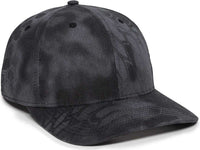 OC Sports OC871CAMO Premium Modern Solid Back Cap - Kryptek Typhon | HIT a Double