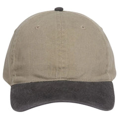OTTO 10-271 ’OTTO Flex’ Fitted 6 Panel Low Profile Dad Cap - Blk/Kha
