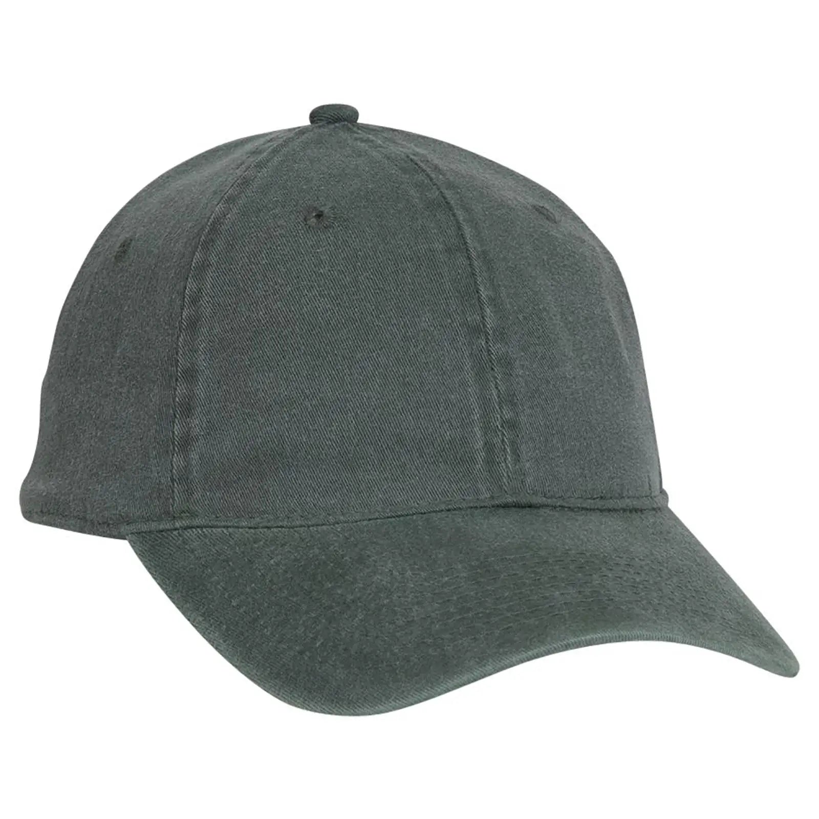 OTTO 10-271 ’OTTO Flex’ Fitted 6 Panel Low Profile Dad Cap - Dk. Green - Dk. Green / 7’’ - 7 1/4’’