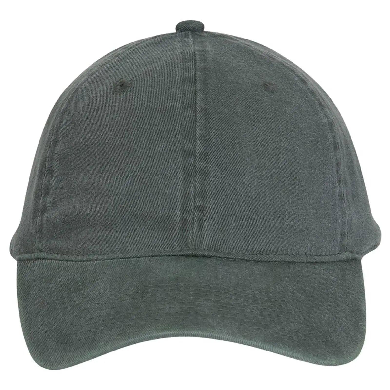 OTTO 10-271 ’OTTO Flex’ Fitted 6 Panel Low Profile Dad Cap - Dk. Green - Dk. Green / 7’’ - 7 1/4’’