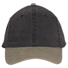 OTTO 10-271 ’OTTO Flex’ Fitted 6 Panel Low Profile Dad Cap - Kha/Blk