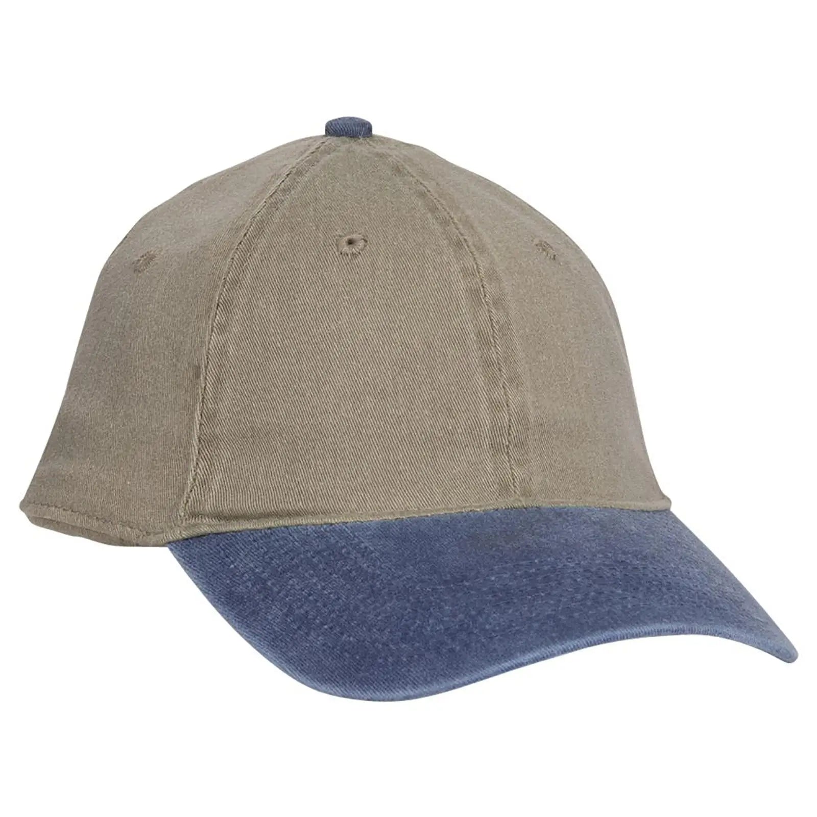 OTTO 10-271 ’OTTO Flex’ Fitted 6 Panel Low Profile Dad Cap - Nvy/Kha
