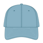 OTTO 10-271 ’OTTO Flex’ Fitted 6 Panel Low Profile Dad Cap - Sky Blue - Sky Blue / 7’’ - 7 1/4’’