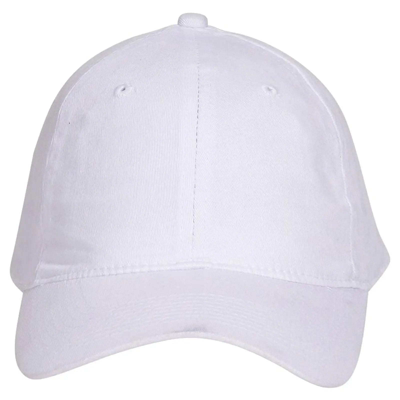 OTTO 10-271 ’OTTO Flex’ Fitted 6 Panel Low Profile Dad Cap - White - White / 7’’ - 7 1/4’’