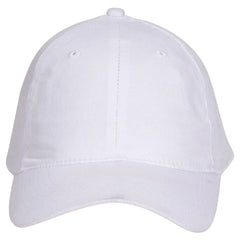 OTTO 10-271 ’OTTO Flex’ Fitted 6 Panel Low Profile Dad Cap - White - White / 7’’ - 7 1/4’’