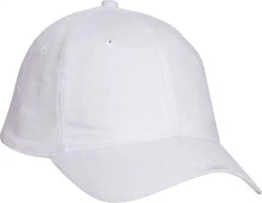 OTTO 10-271 Stretchable Washed Pigment Dyed Cotton Twill Low Profile Pro Style Soft Crown Cap - White - White / S/M