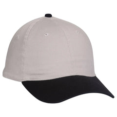 OTTO 10-275 ’OTTO Flex’ Fitted 6 Panel Low Profile Dad Cap - Blk/Stn.Gry
