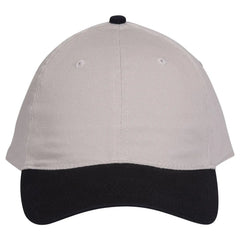 OTTO 10-275 ’OTTO Flex’ Fitted 6 Panel Low Profile Dad Cap - Blk/Stn.Gry