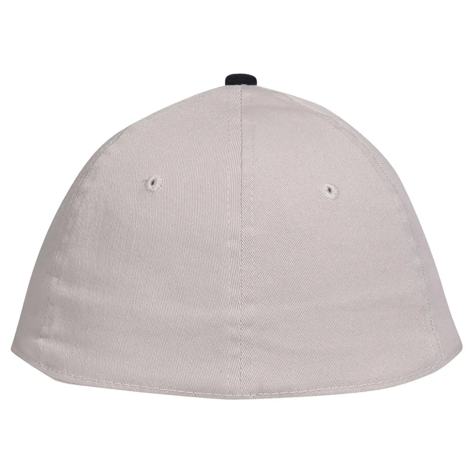 OTTO 10-275 ’OTTO Flex’ Fitted 6 Panel Low Profile Dad Cap - Blk/Stn.Gry