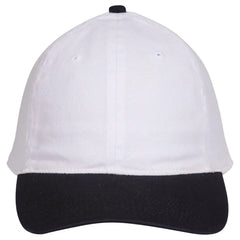 OTTO 10-275 ’OTTO Flex’ Fitted 6 Panel Low Profile Dad Cap - Blk/Wht