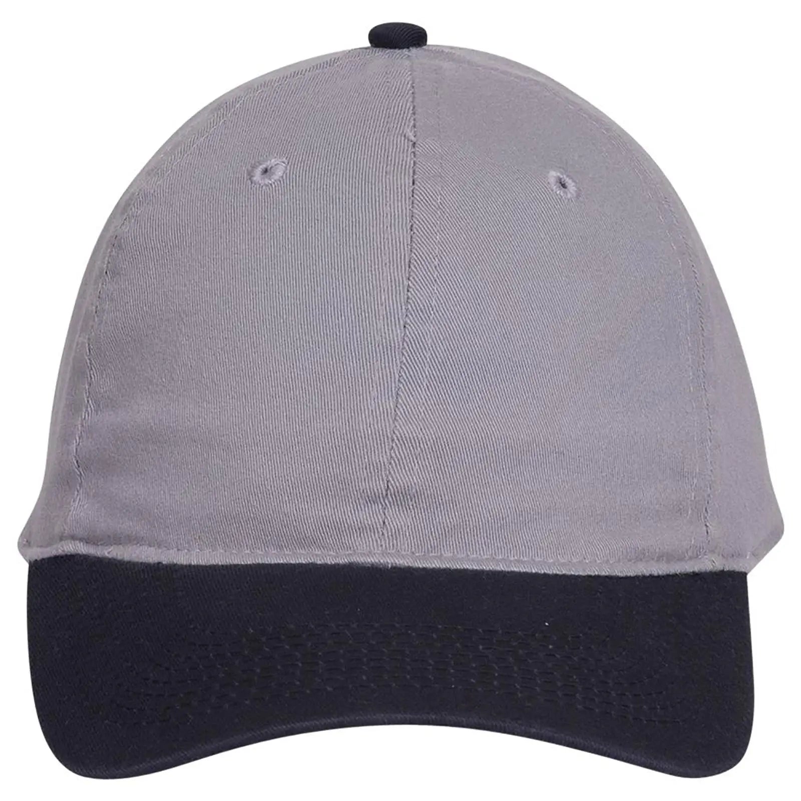 OTTO 10-275 ’OTTO Flex’ Fitted 6 Panel Low Profile Dad Cap - Nvy/Gry