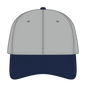 OTTO 10-275 ’OTTO Flex’ Fitted 6 Panel Low Profile Dad Cap - Nvy/Gry - Nvy/Gry / 7 3/8’’ - 7 5/8’