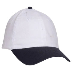OTTO 10-275 ’OTTO Flex’ Fitted 6 Panel Low Profile Dad Cap - Nvy/Wht