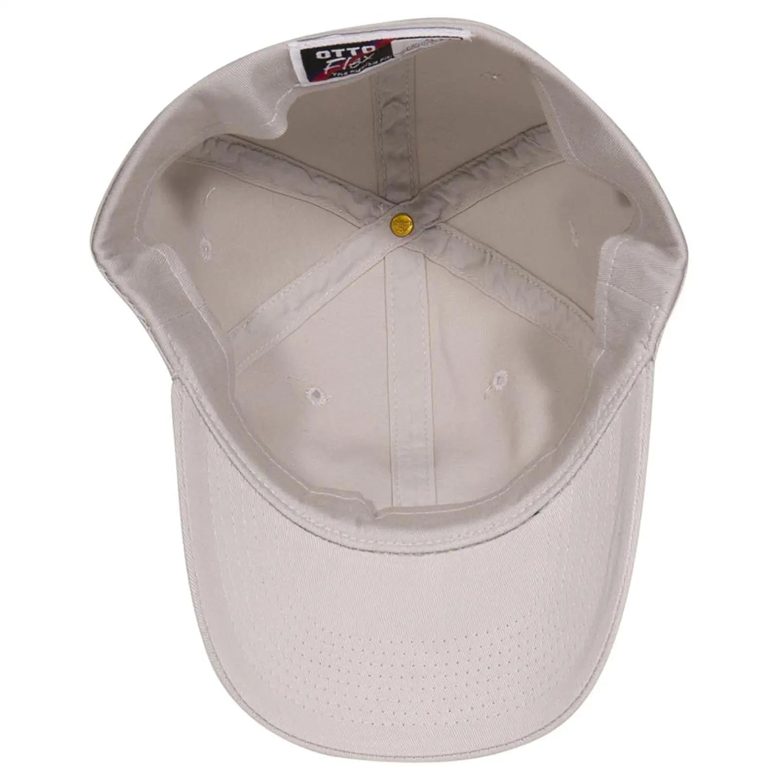 OTTO 10-275 ’OTTO Flex’ Fitted 6 Panel Low Profile Dad Cap - Stone Gray - Stone Gray / 7’’ - 7 1/4’’
