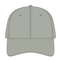 OTTO 10-275 ’OTTO Flex’ Fitted 6 Panel Low Profile Dad Cap - Stone Gray - Stone Gray / 7’’ - 7 1/4’’