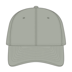 OTTO 10-275 ’OTTO Flex’ Fitted 6 Panel Low Profile Dad Cap - Stone Gray - Stone Gray / 7’’ - 7 1/4’’