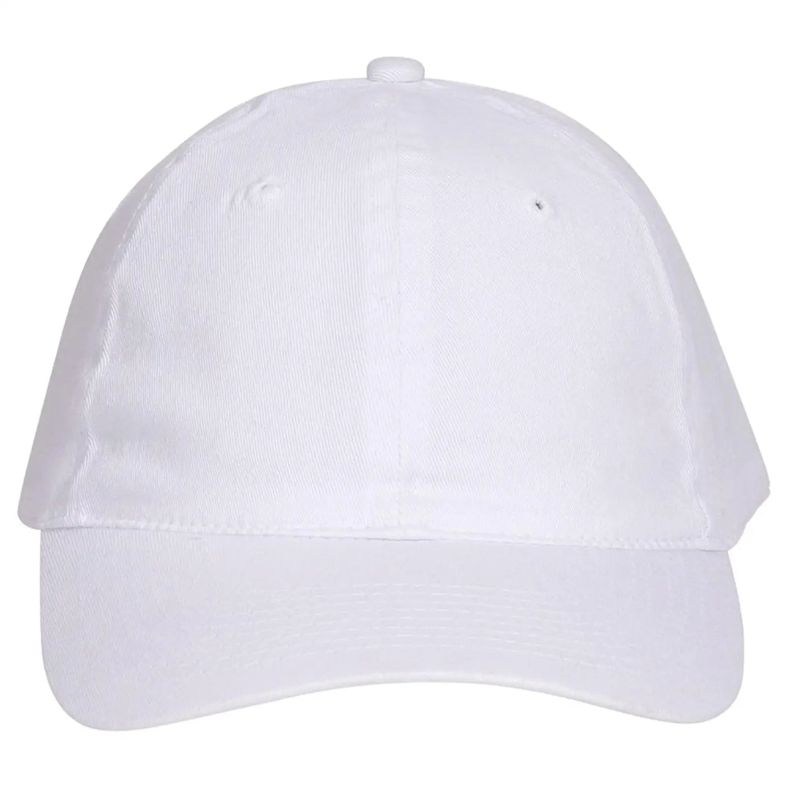 OTTO 10-275 ’OTTO Flex’ Fitted 6 Panel Low Profile Dad Cap - White - White / 7’’ - 7 1/4’’