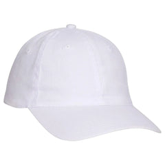 OTTO 10-275 ’OTTO Flex’ Fitted 6 Panel Low Profile Dad Cap - White - White / 7’’ - 7 1/4’’