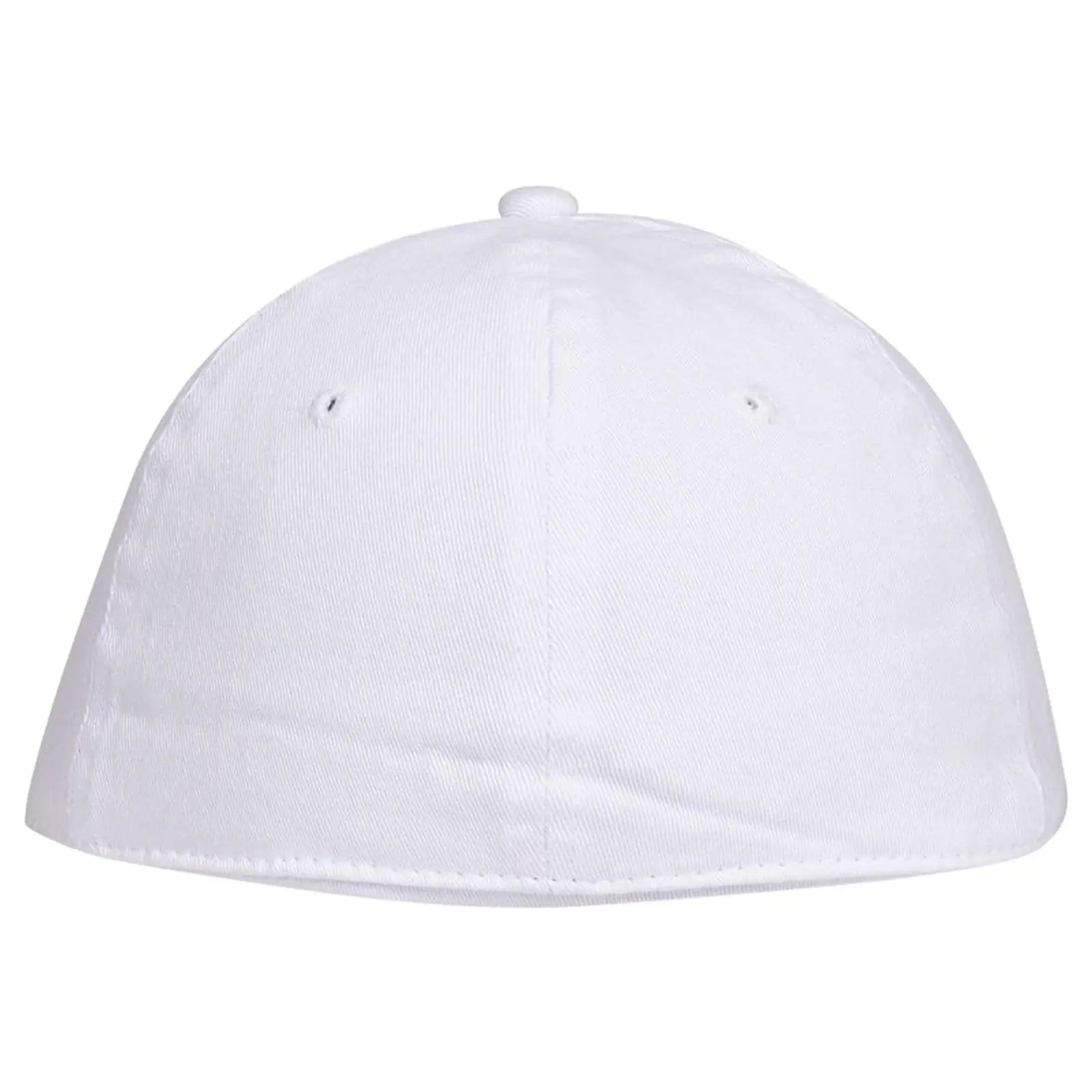 OTTO 10-275 ’OTTO Flex’ Fitted 6 Panel Low Profile Dad Cap - White - White / 7’’ - 7 1/4’’