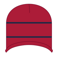 OTTO 100-630 Beanie With Stripes - Red/Nvy - Red/Nvy / 6 1/2’’ - 7 5/8’’
