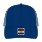 OTTO 102-664 5 Panel Low Profile Mesh Back Trucker Cap - Royal - Royal / 6 1/2’’ - 7 5/8’’